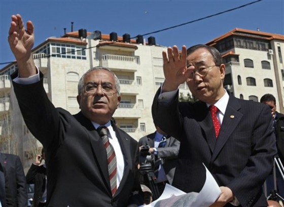 Ban Ki-moon, Salam Fayyad